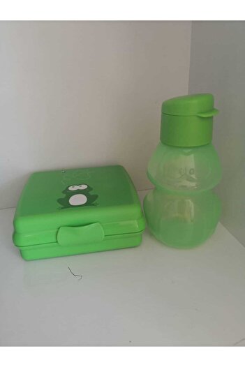 Tupperware Dino Figürlü Şişe 350 ml ve Beslenme Cüzdanı