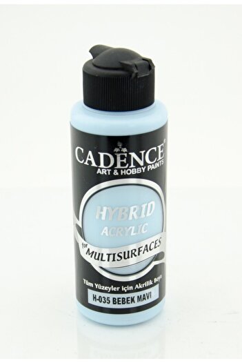 Cadence Multisurface Hybrid Hibrit Akrilik Boya H-035 Bebek Mavisi 120 Ml