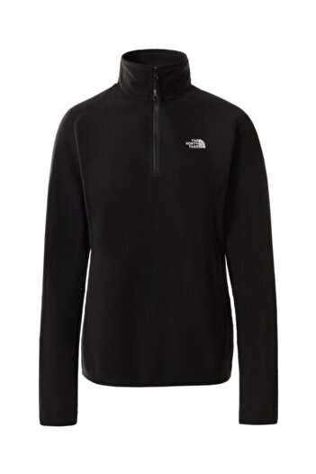 THE NORTH FACE Women's Polar Black with Half Zipper