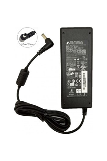 DELTA ELECTRONİCS Orijinal Delta Technopc H360 H385 Uyumlu Notebook Adaptör , Şarj Cihazı ( Power Kablo Hediyeli )