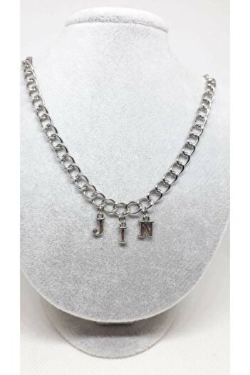 AlpCollection Gray Jin Lettered Bts Army 45cm Chain Gift Necklace