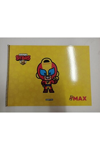 Gıpta Brawl Star Sp. Drawing Book 25*35-15 Sheets