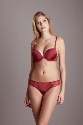 MİSS CLAİRE 11-533 Model - Single Bra with Thin Back Lace and Underwire Support