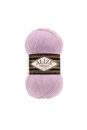Alize (5 τεμάχια) Superlana Classic 505 Lilac Πλεκτά Χέρι Νήματα Γιλέκο Ζακέτα Κλωστή Φουλάρι Πλεκτό Πουλόβερ