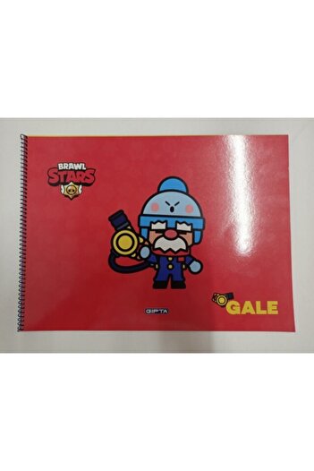 Gıpta Brawl Star Sp. Drawing Book 25*35-15 Sheets