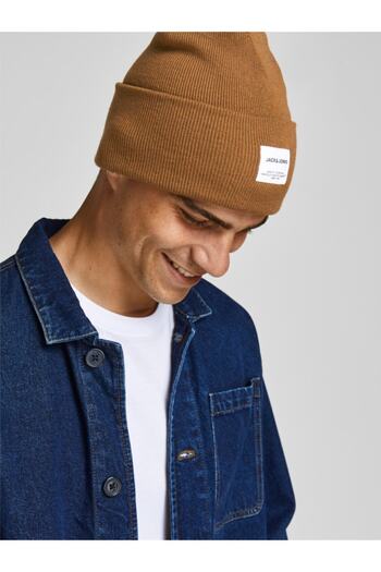 Jack & Jones Плетена шапка Jaclong Noos Rubber