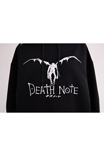 AlpCollection Світшот з капюшоном і принтом Death Note Ryuk Anime - Medium