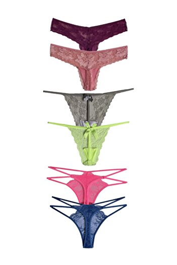 Betimoda Thong Mixed Set 6 Pieces