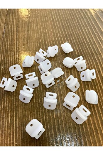 Perdeplus Curtain Button Cornice Curtain Finisher Lock Stop 10 Pieces