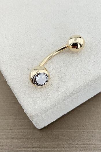 Seda Mücevherat Taşlı Göbek Piercing