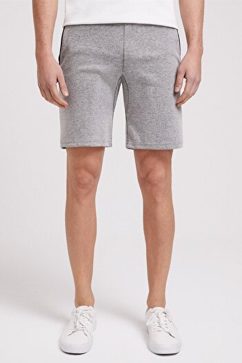 Lee Cooper Men's Nick Shorts Gray Melange 202 LCM221013