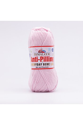 Himalaya Everyday Bebe Lux %100 Anti-pilling Acrylic Örgü Ipi Balerin Pembesi Renk Kodu : 70424