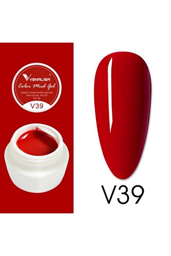 Venalisa Mud Gel 5 Ml Koyu Kıvamlı Çizim Nail Art Resim Boyası V39