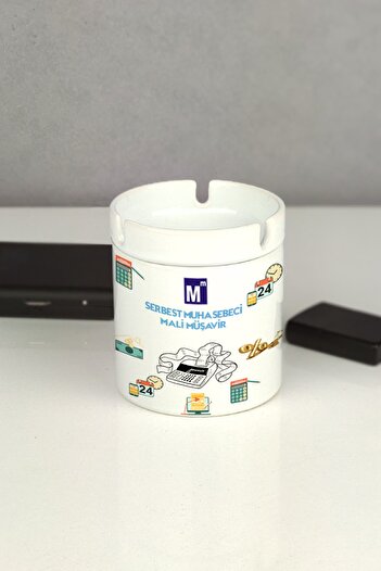 Hediyelen Free Accountant Financial Advisor Odorless Ashtray