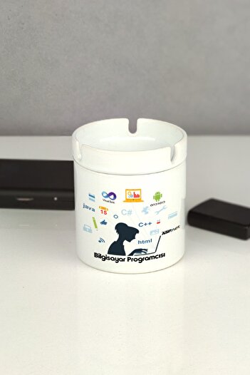 Hediyelen Computer Programmer Odorless Ashtray