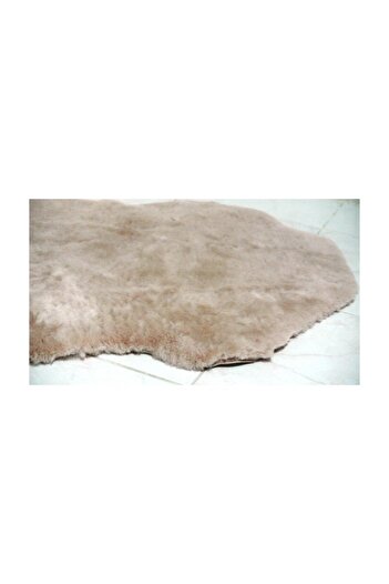 Başaran tekstil Başaran, Yapay Tavşan Tüyü Post Halı, Ipeksi Dokunuş, Paspas, 60x100cm