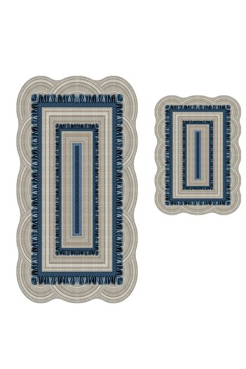 Alanur Home Alanur Begonia Laser Cut 2-Piece Bathroom Set St210163mv