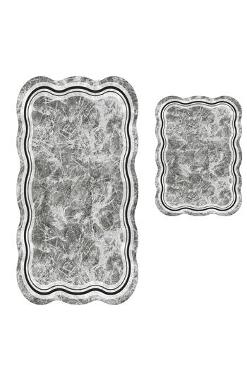 Alanur Home Set de baie din 2 piese Rose Cut Laser St 210205 gr