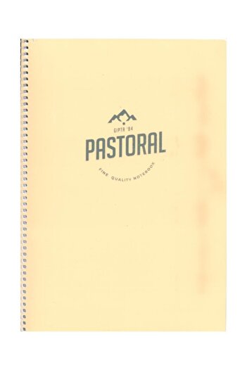 Gıpta 17x24 Cm Notebook 72 YpStriped SprPpKpkCream Pastoral