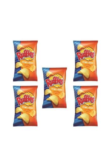 Ruffles Cheese and Onion Aroma Condimented Potato Chips