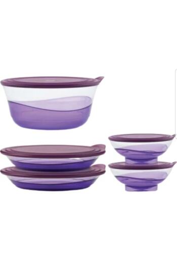 Tupperware Drip Bowl Set