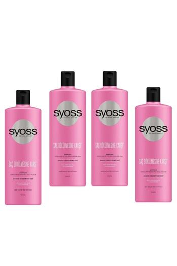 Syoss 500 ml Set of 4 - Anti-Hair Loss Shampoo