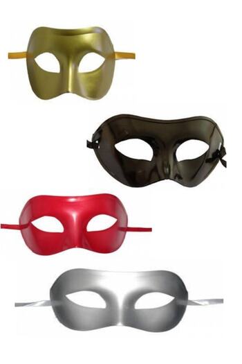 AteşTech Plastic Ball and New Year Mask 4 Pieces