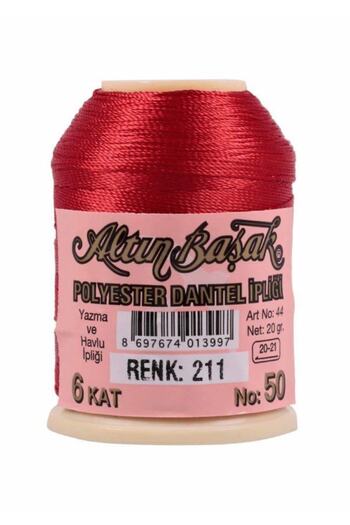 Yüsra Shop Altinbasak Polyester 211 Lace Thread 20 Gr Writing String