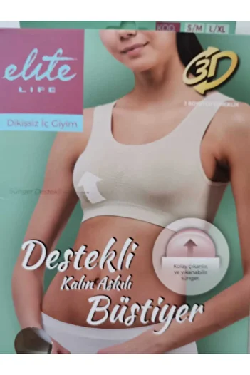 Elite Life Şirin 777 B-02 Women's Supported Sports Fitness Bustier