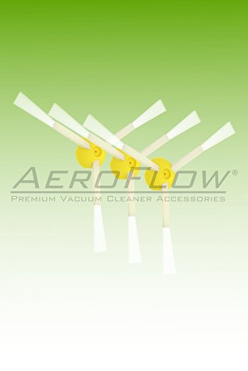 AeroFlow I-Robot Roomba Seria 600 - Pachet de 3 perii laterale