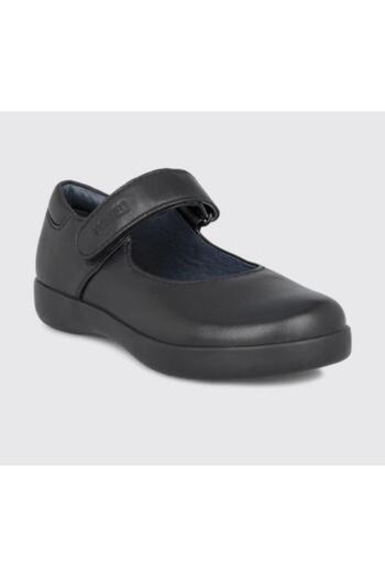 CAMPER Spiral Comet Black Girl's Ballerinas