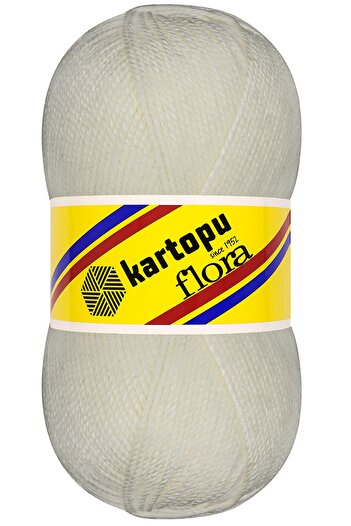 Kartopu Flora Patiklik Ip Ekru I K013