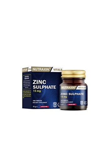 Nutraxin Zinc 15 Mg 100 Tablets 2 Boxes