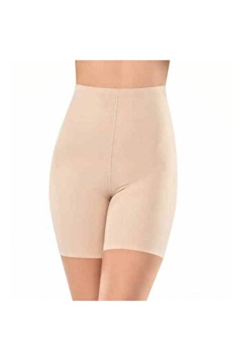 Miss Fit Laser Cut Mid-Calf Corset Skin Color