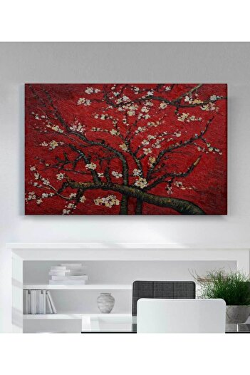 StellaStore Vincent Van Gogh - Çiçek Açan Badem Ağacı