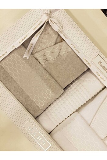 Özdilek 5 Piece Bathrobe Set White