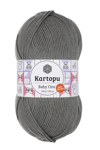 Kartopu Baby One Ash Gray Hand Knitting Yarn K1921