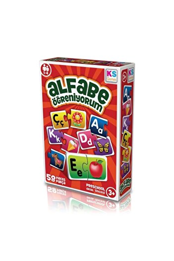Ks Games Ag257 Ks, Alfabe Öğreniyorum / +3 Yaş