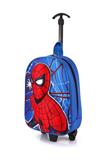 Shopiolog Anaokulu Ve Günlük Kullanım Çekçekli Valiz Sert Ön Yüzey 5d Boyutlu Sırt Çantası Mini 3-6 Yaş
