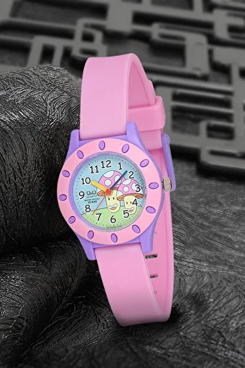 Q&Q Women's Pink Wristwatch 3g3356