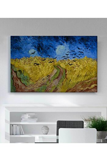 StellaStore Vincent Van Gogh Buğday Tarlası Kanvas Tablo