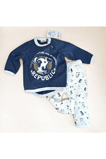 Coco & Bamboo Pamuk Pijama Takımı