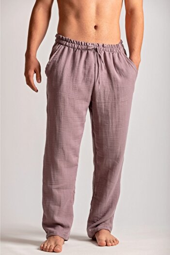 Botex 100% Cotton Double Layer Muslin Men's Pajama Bottoms
