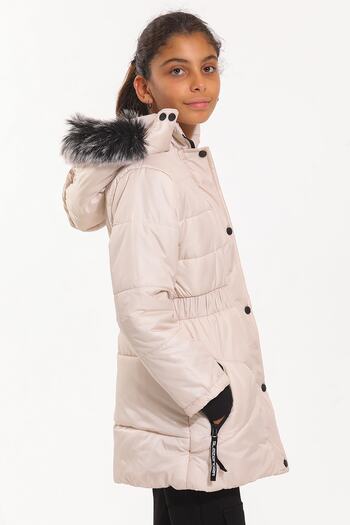 Slazenger Candy Girl's Coat & Coat Beige