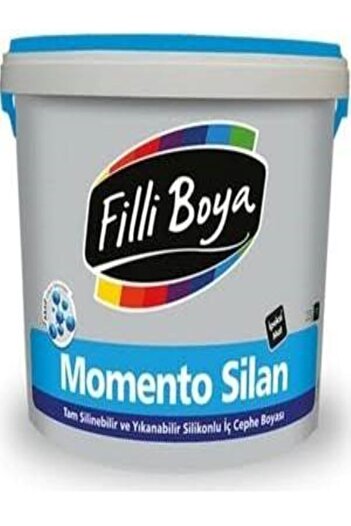 Filli Boya Momento Silan Ipeksi Mat Tam Silikonlu Iç Cephe Boyası 15 Litre