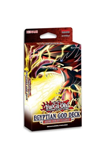 KONAMI Yu-gi-oh! Egyptian God Decks: Slifer The Sky Dragon Deck Original Licensed