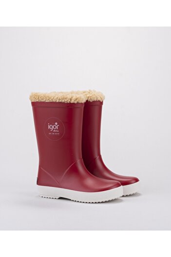 IGOR W10207 Igor005 Splash Nautico Borreguito /rojo Red Unisex Furry Boots