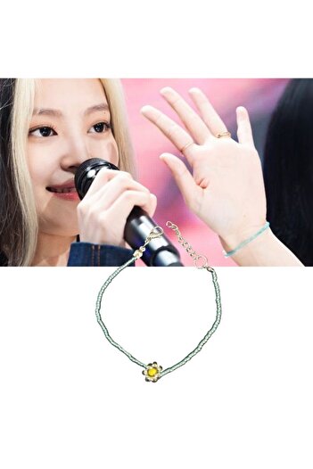 Kpop Dünyasi Blackpınk Jennie Daisy Bileklik