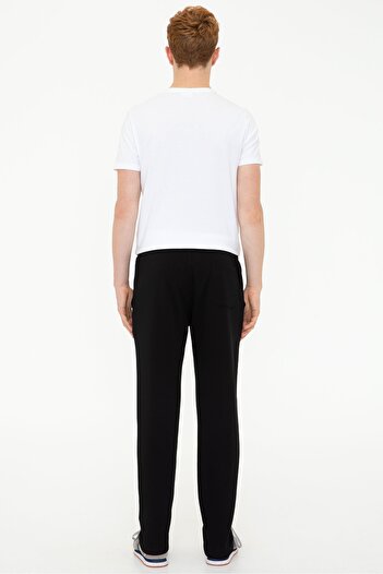 U.S. Polo Assn. Siyah Erkek Örme Pantolon