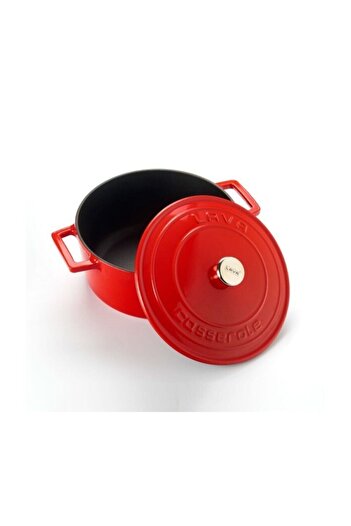 Lava Cast Iron Round Pot. Folk Diameter(Ø) 22cm